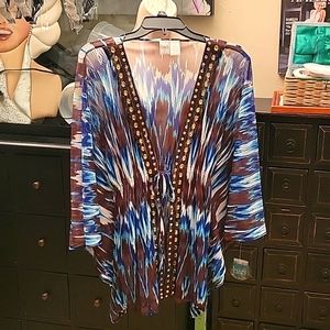 Beach Inc. covers up, swimwear, blouse